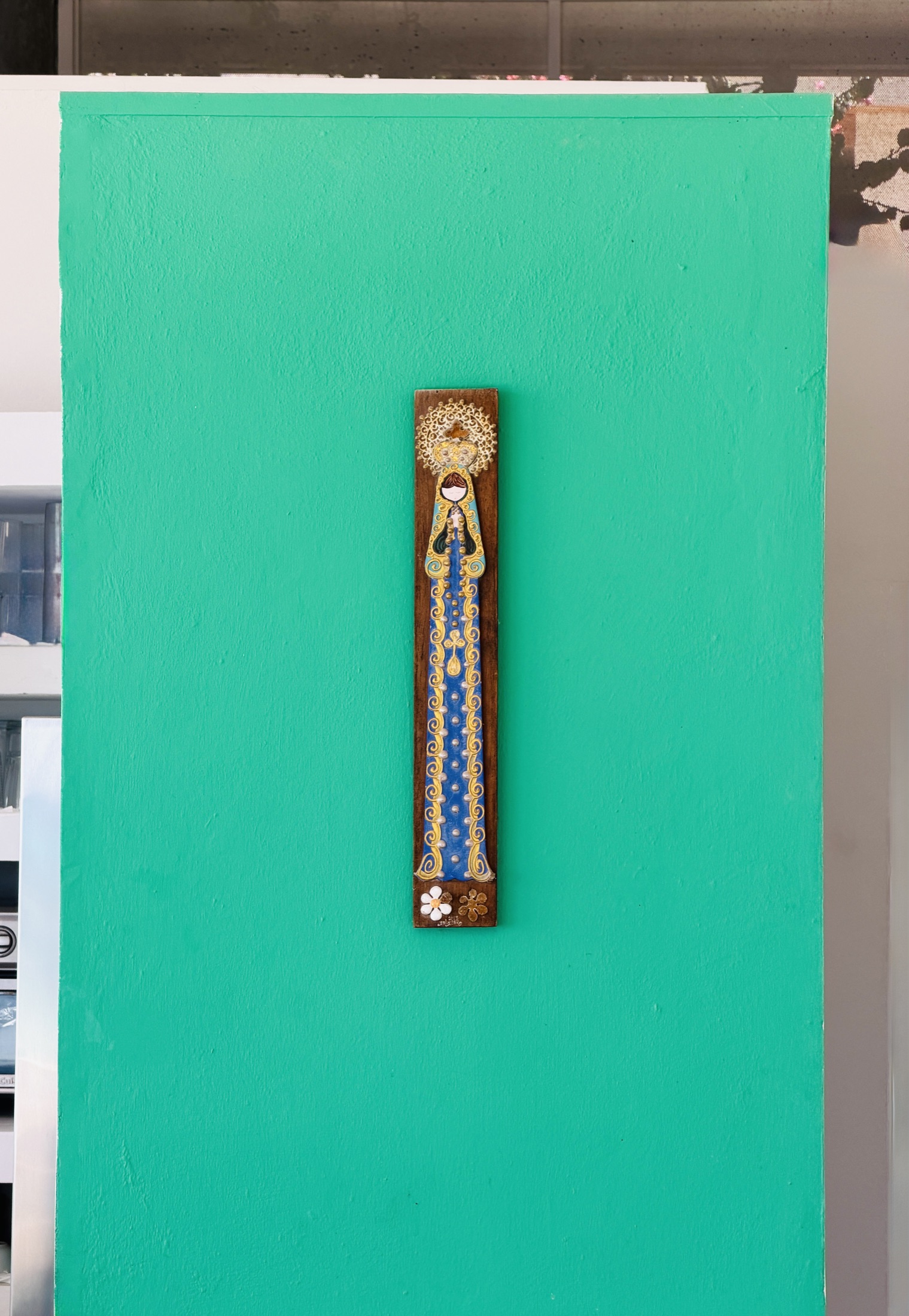 Detalle de la entrada — Casa Verde, Los Roques